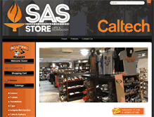 Tablet Screenshot of caltechstore.caltech.edu
