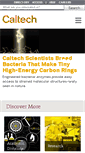 Mobile Screenshot of caltech.info