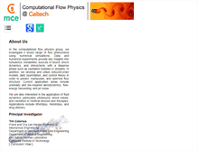 Tablet Screenshot of colonius.caltech.edu