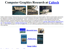 Tablet Screenshot of gg.caltech.edu
