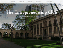 Tablet Screenshot of eclub.caltech.edu