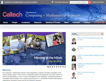 Tablet Screenshot of cms.eas.caltech.edu