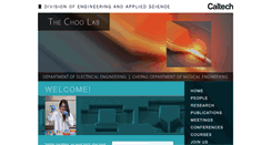 Desktop Screenshot of choolab.caltech.edu