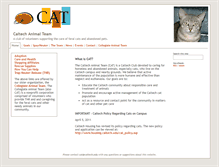 Tablet Screenshot of cat.caltech.edu