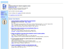 Tablet Screenshot of netlab.caltech.edu