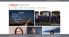 Desktop Screenshot of gps.caltech.edu
