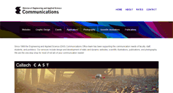 Desktop Screenshot of commofc.eas.caltech.edu