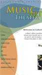Mobile Screenshot of music-theater-art.caltech.edu