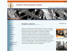 Tablet Screenshot of ccm.caltech.edu