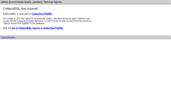 Desktop Screenshot of caltecheql.library.caltech.edu