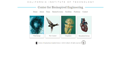 Desktop Screenshot of bioinspired.caltech.edu