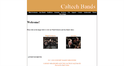 Desktop Screenshot of bands.caltech.edu