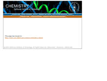 Tablet Screenshot of chemistry.caltech.edu