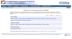 Desktop Screenshot of codatest2.library.caltech.edu