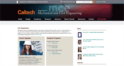 Desktop Screenshot of mce.caltech.edu
