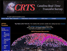 Tablet Screenshot of crts.caltech.edu