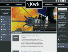 Tablet Screenshot of kiss.caltech.edu