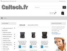 Tablet Screenshot of caltech.fr