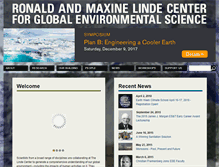 Tablet Screenshot of linde.caltech.edu