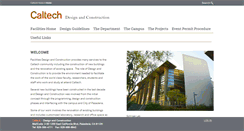 Desktop Screenshot of dandc.caltech.edu