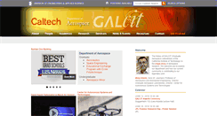 Desktop Screenshot of galcit.caltech.edu