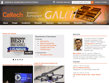 Tablet Screenshot of galcit.caltech.edu