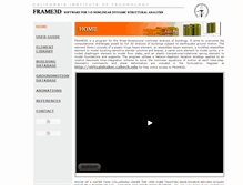Tablet Screenshot of frame3d.caltech.edu