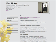 Tablet Screenshot of pickar.caltech.edu