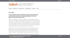 Desktop Screenshot of jacobsinstitute.caltech.edu