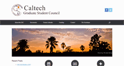 Desktop Screenshot of gsc.caltech.edu