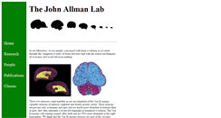 Desktop Screenshot of allmanlab.caltech.edu