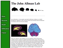 Tablet Screenshot of allmanlab.caltech.edu