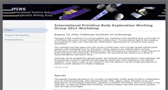 Desktop Screenshot of ipewg.caltech.edu