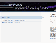 Tablet Screenshot of ipewg.caltech.edu