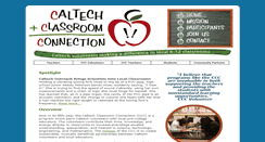 Desktop Screenshot of classroomconnection.caltech.edu