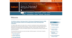 Desktop Screenshot of ctme.caltech.edu