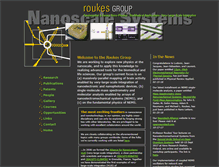 Tablet Screenshot of nano.caltech.edu