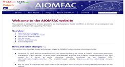 Desktop Screenshot of aiomfac.caltech.edu