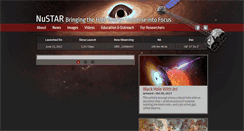 Desktop Screenshot of nustar.caltech.edu