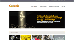Desktop Screenshot of caltech.org