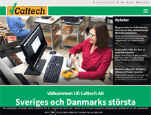 Tablet Screenshot of caltech.se